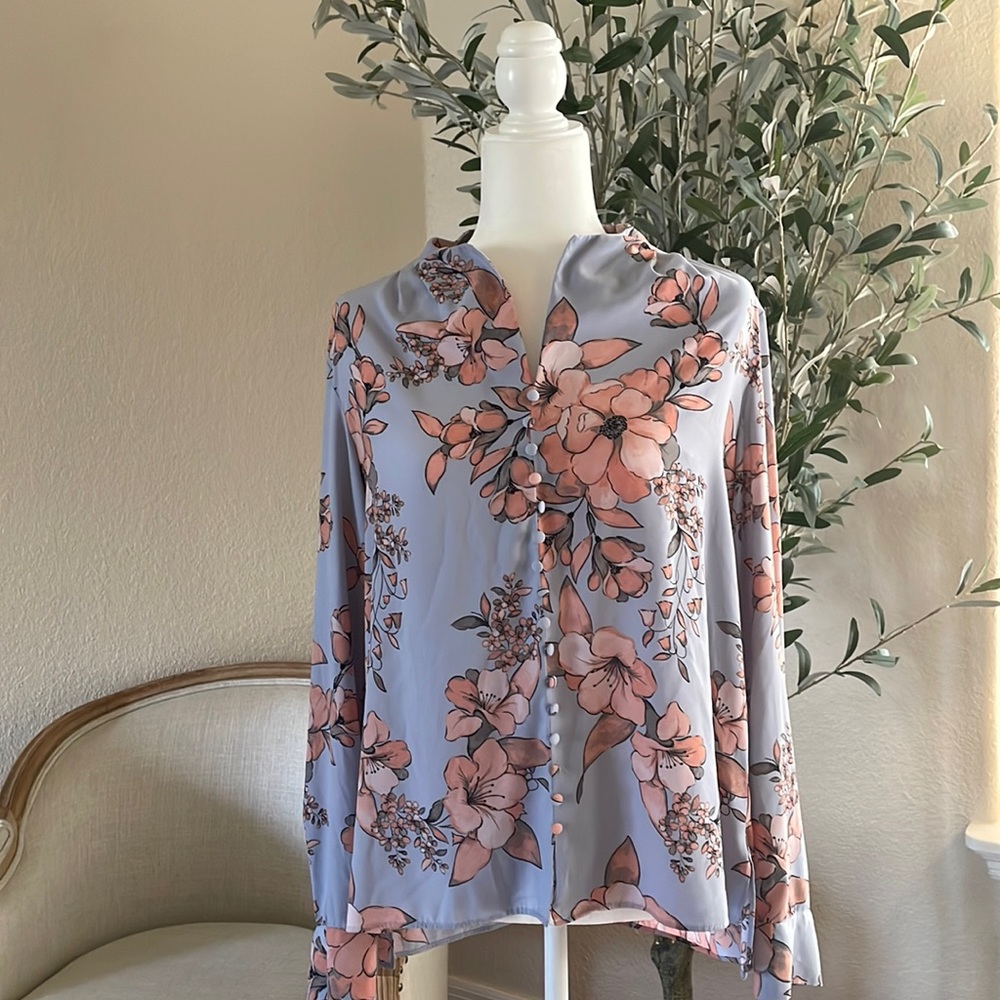 Calvin Klein Button Up Blouse